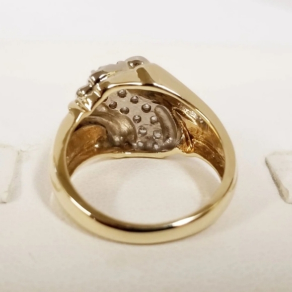 Diamond Cluster Ring - Picture 5 of 6